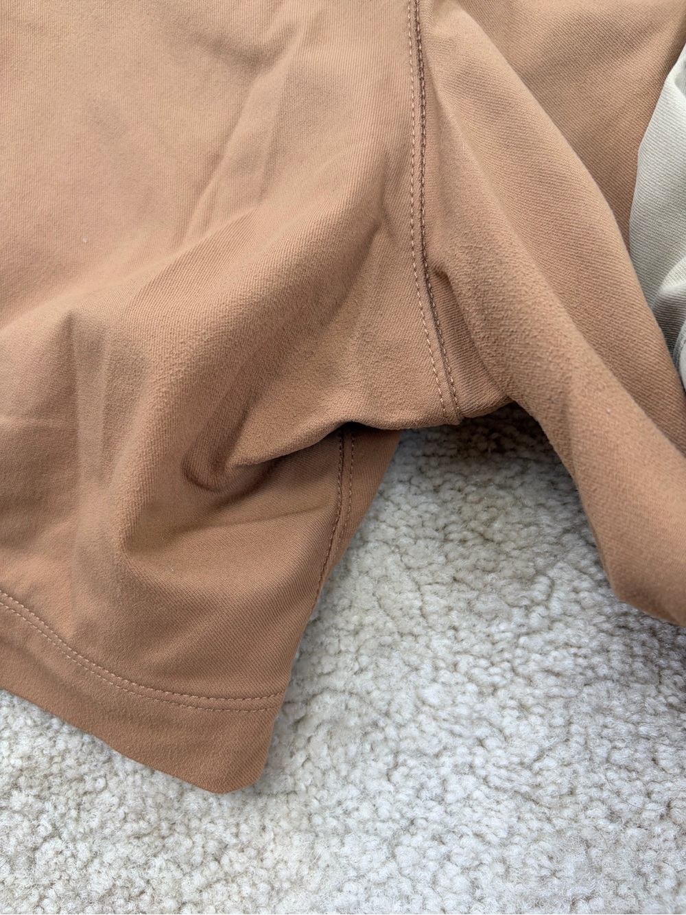 Birddogs Men's Size Medium Tan and Khaki Athletic Activewear Cargo Shorts Bundle - Picture 9 of 10